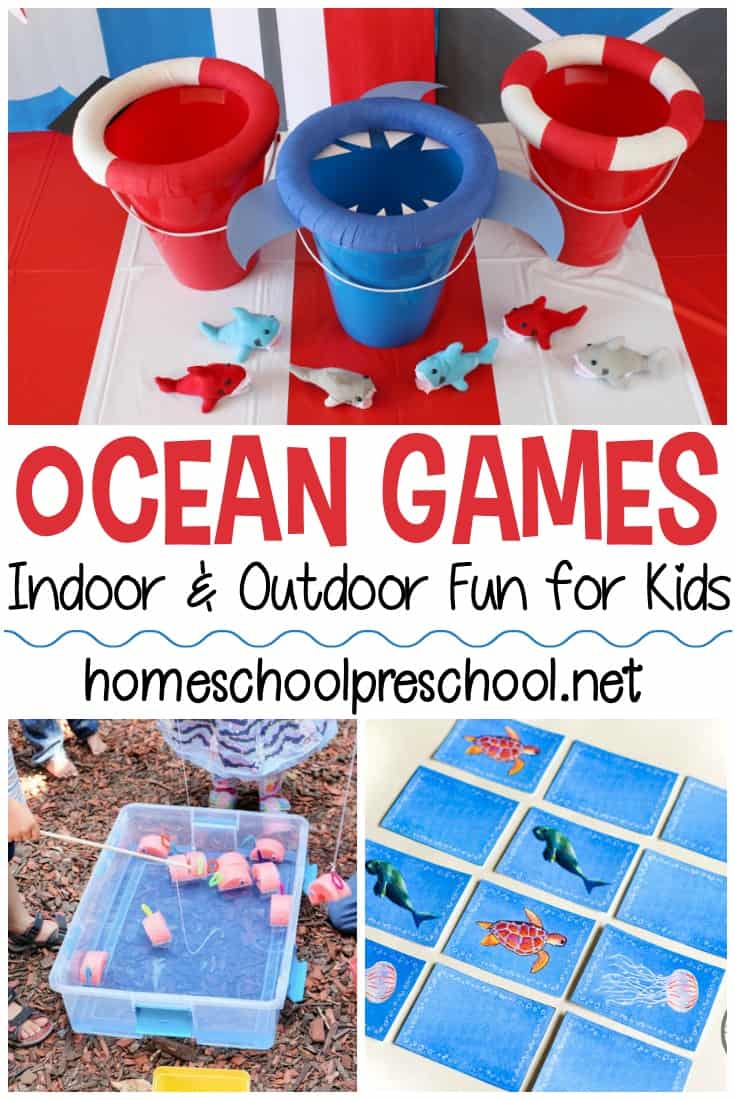 ocean-games-for-preschoolers Under the Sea Books for Toddlers