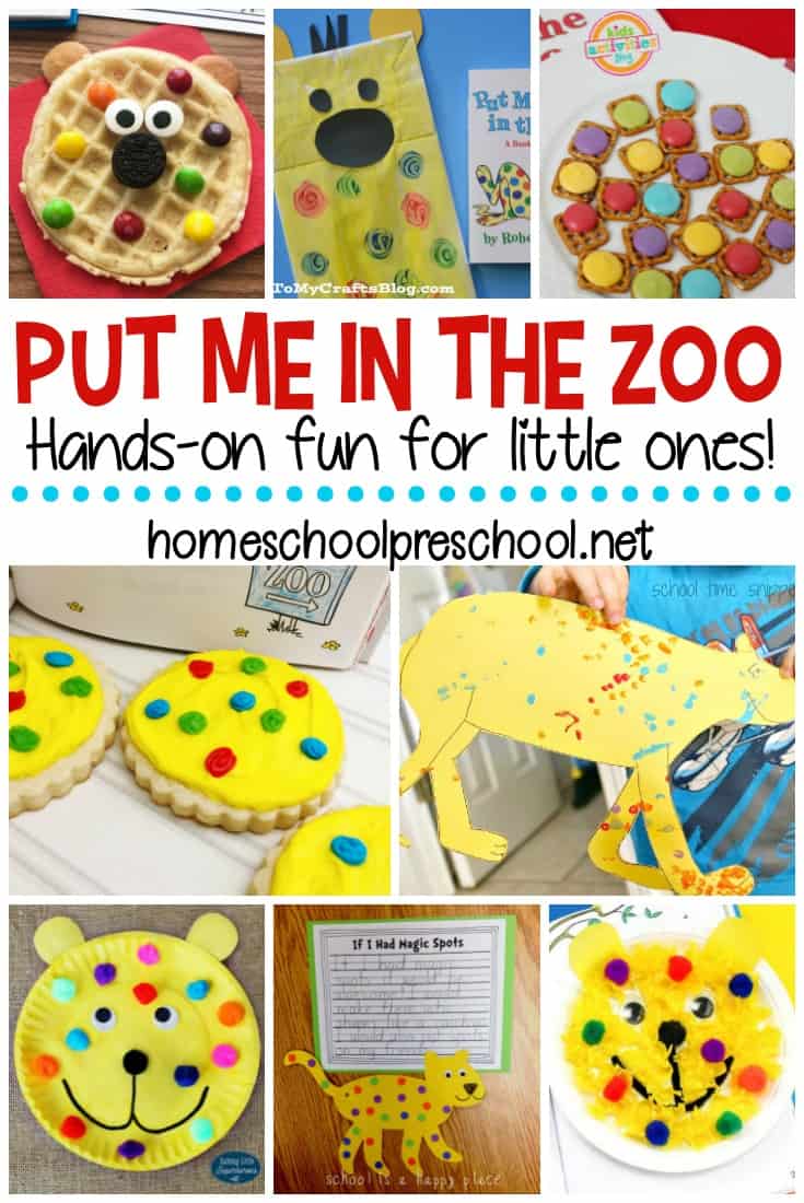 Put Me in the Zoo activities for kids are perfect for bringing this Dr. Seuss favorite to life! Find crafts, worksheets, and snacks for kids!