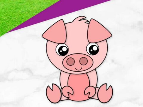 Image for Cut and Paste Pig Craft