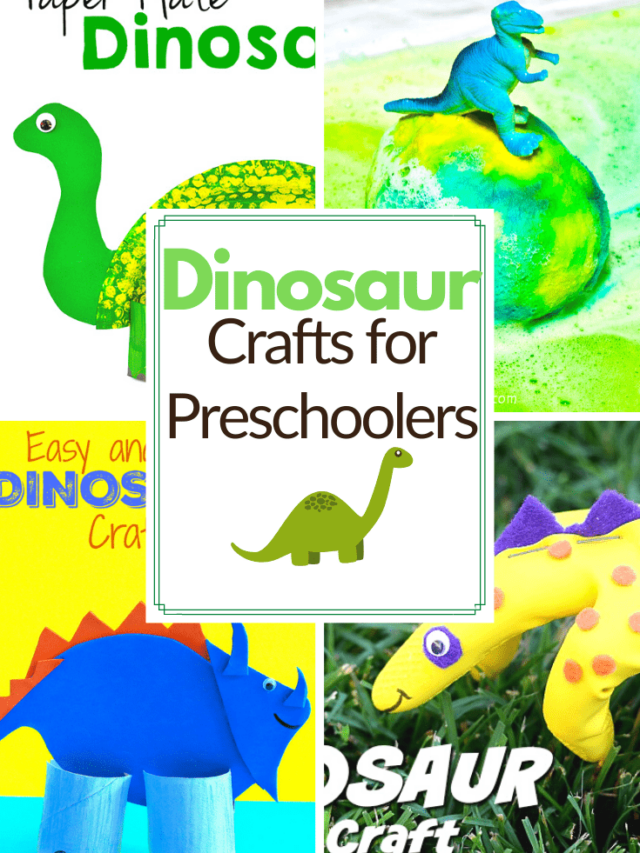 Dinosaur Crafts for Kids Story