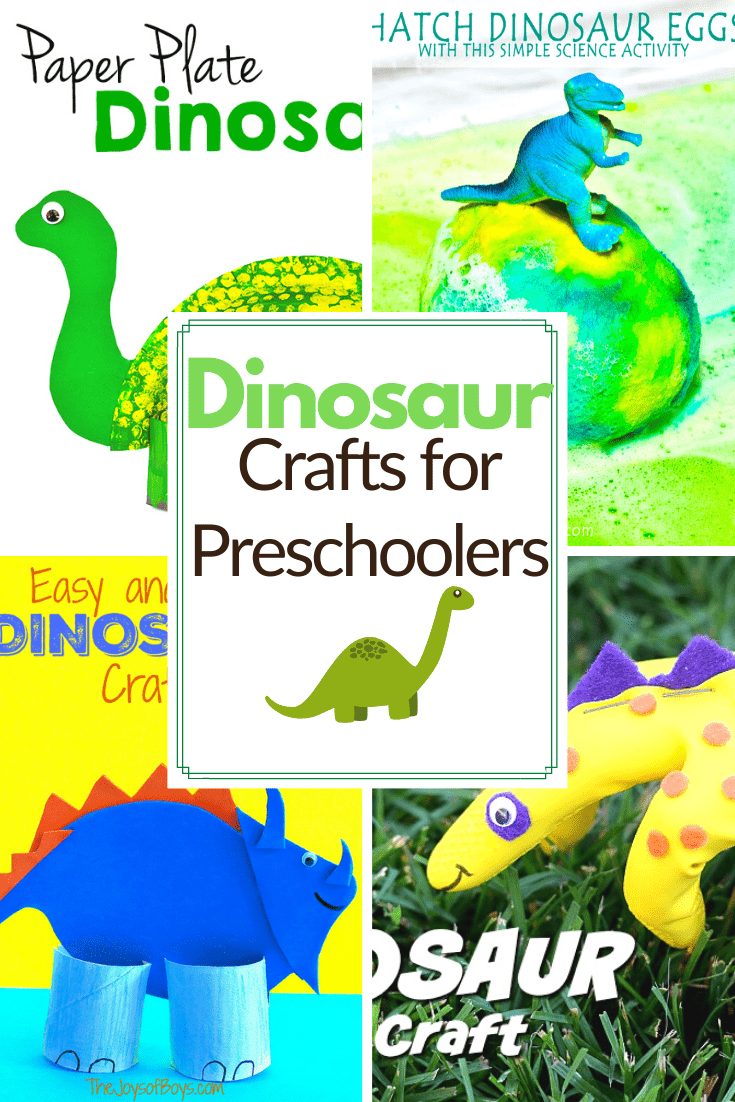 Discover some amazing dinosaur crafts for kids of all ages! They're perfect for your dinosaur loving kids, and your upcoming dinosaur plans.