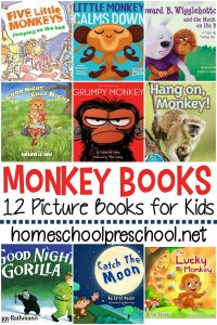Monkey Books for Preschool