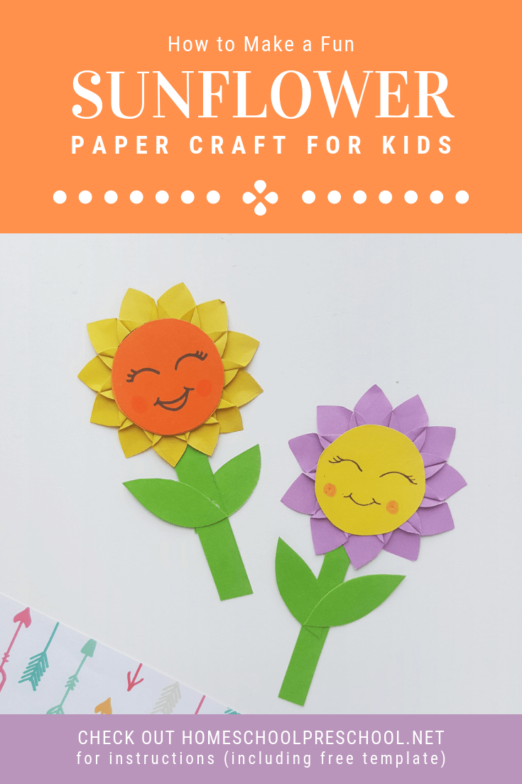 paper-Sunflower-pin-3 Fingerprint Flower Art