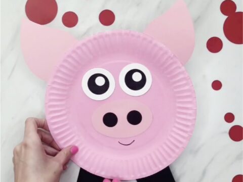 Image for Paper Plate Pig Craft For Kids