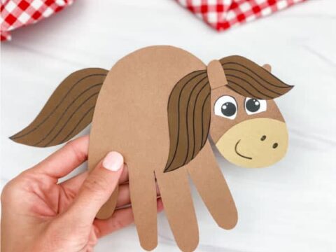 Image for Handprint Horse Craft
