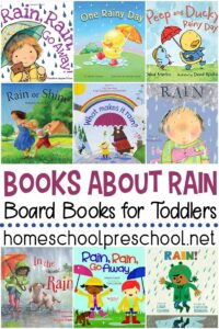 Books About Rain for Toddlers