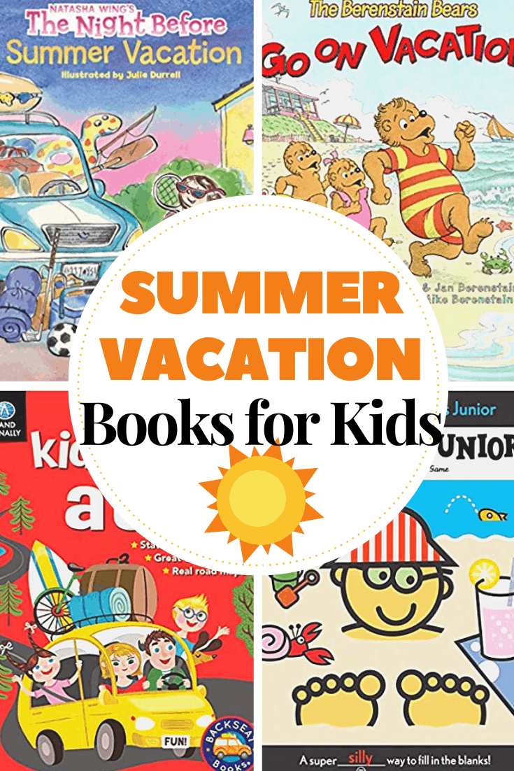 Gearing up for your summer vacation? Don't miss these summer vacation books for kids! They'll keep your kids entertained on your road trips.