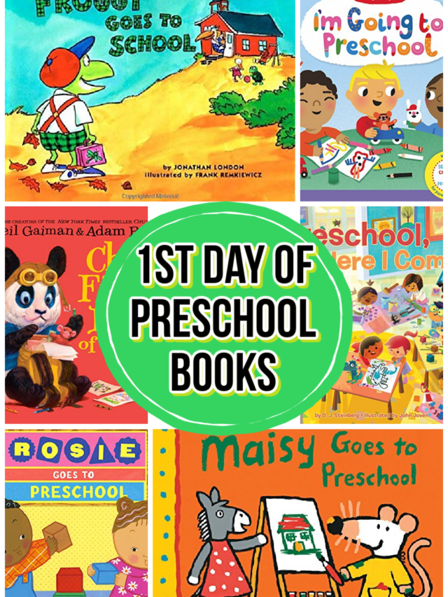First Day of Preschool Books Story