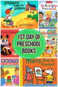 First Day of Preschool Books