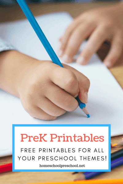 Free Preschool Printables for Your Homeschool Preschool