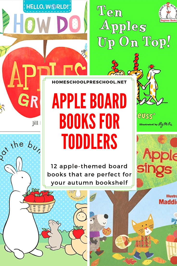 This fall, introduce your babies and toddlers to all things apple with this amazing collection of board books about apples for toddlers. 