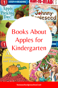Easy Reader Books About Apples for Kindergarten