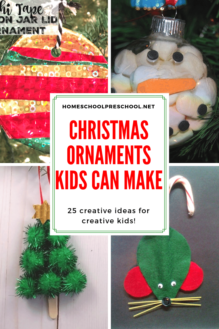 Christmas Ornament Crafts for Kids