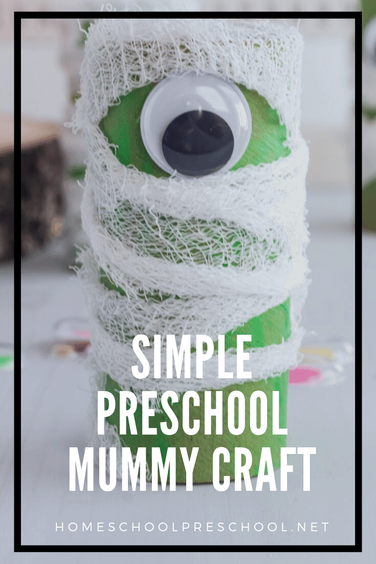 Preschool Mummy Craft