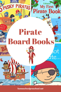 Pirate Board Books for Toddlers