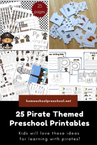 Preschool Pirate Theme Printables