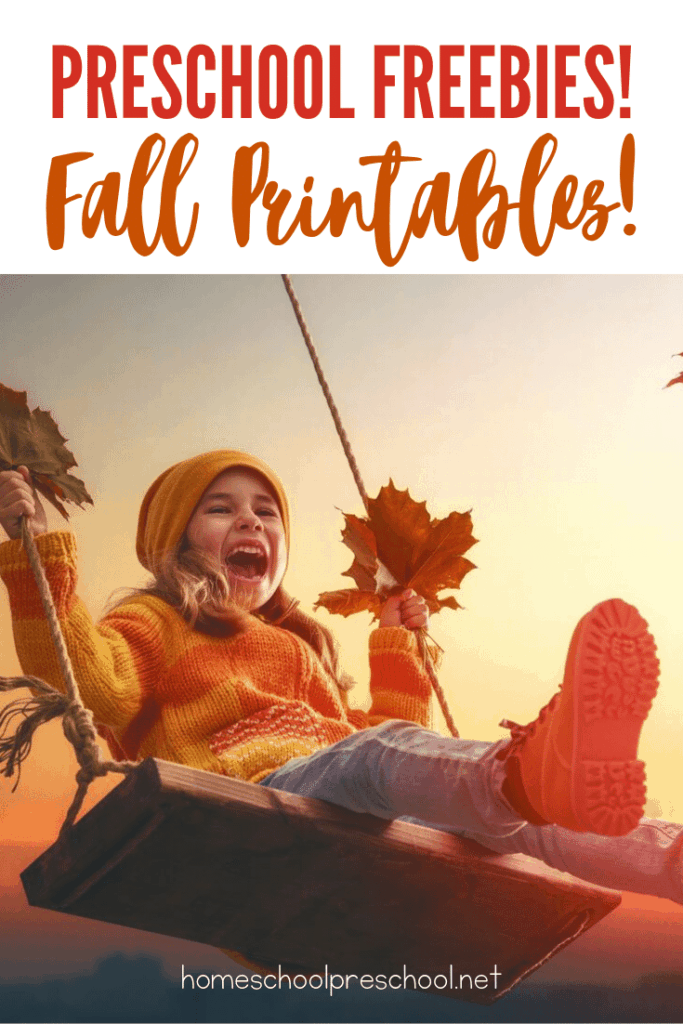A Growing Colleciton of Free Autumn Printables for Preschool