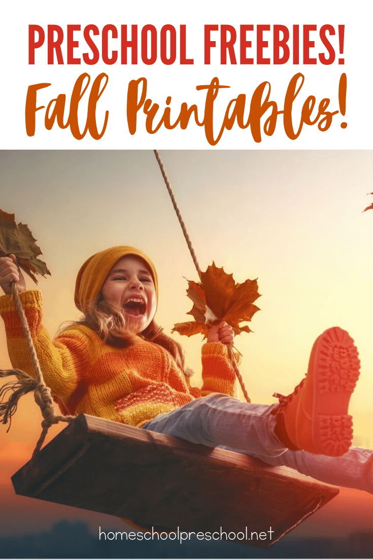 Looking for something fun to do with your preschoolers? These free autumn printables for preschool are just what you need to teach your little ones this fall.
