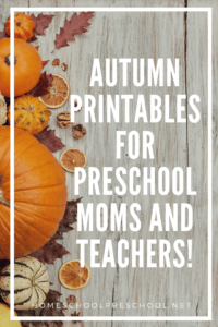 A Growing Colleciton of Free Autumn Printables for Preschool