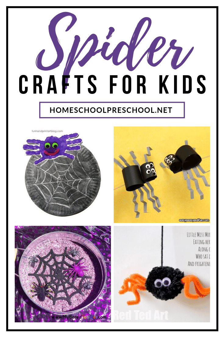 Whether you're studying spiders in your preschool or you're looking for a Halloween craft, don't miss these creative spider crafts for preschoolers! 