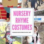 Check out these Nursery Rhyme costumes! They're perfect for Halloween and Nursery Rhymes Day. But, they're great for dress up any day!
