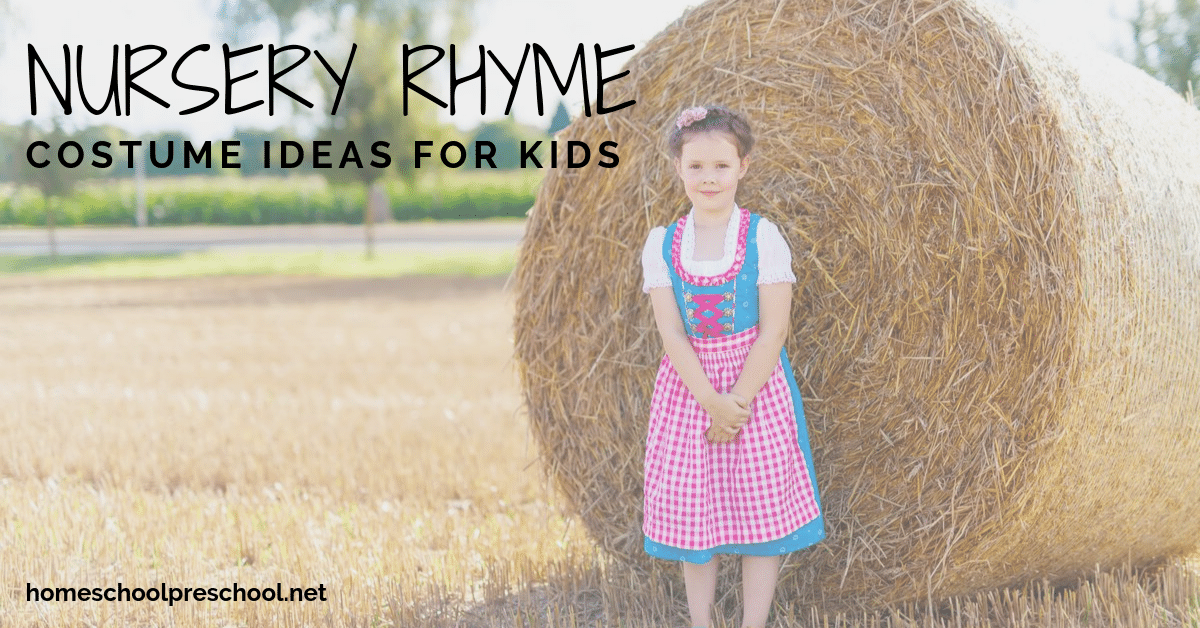 Check out these Nursery Rhyme costumes! They're perfect for Halloween and Nursery Rhymes Day. But, they're great for dress up any day!