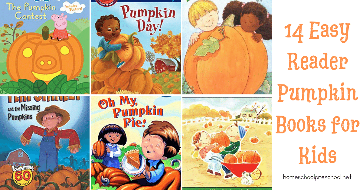 Don't miss the perfect collection of pumpkin books for kindergarten! These easy readers are sure to engage and excited your young readers this fall.
