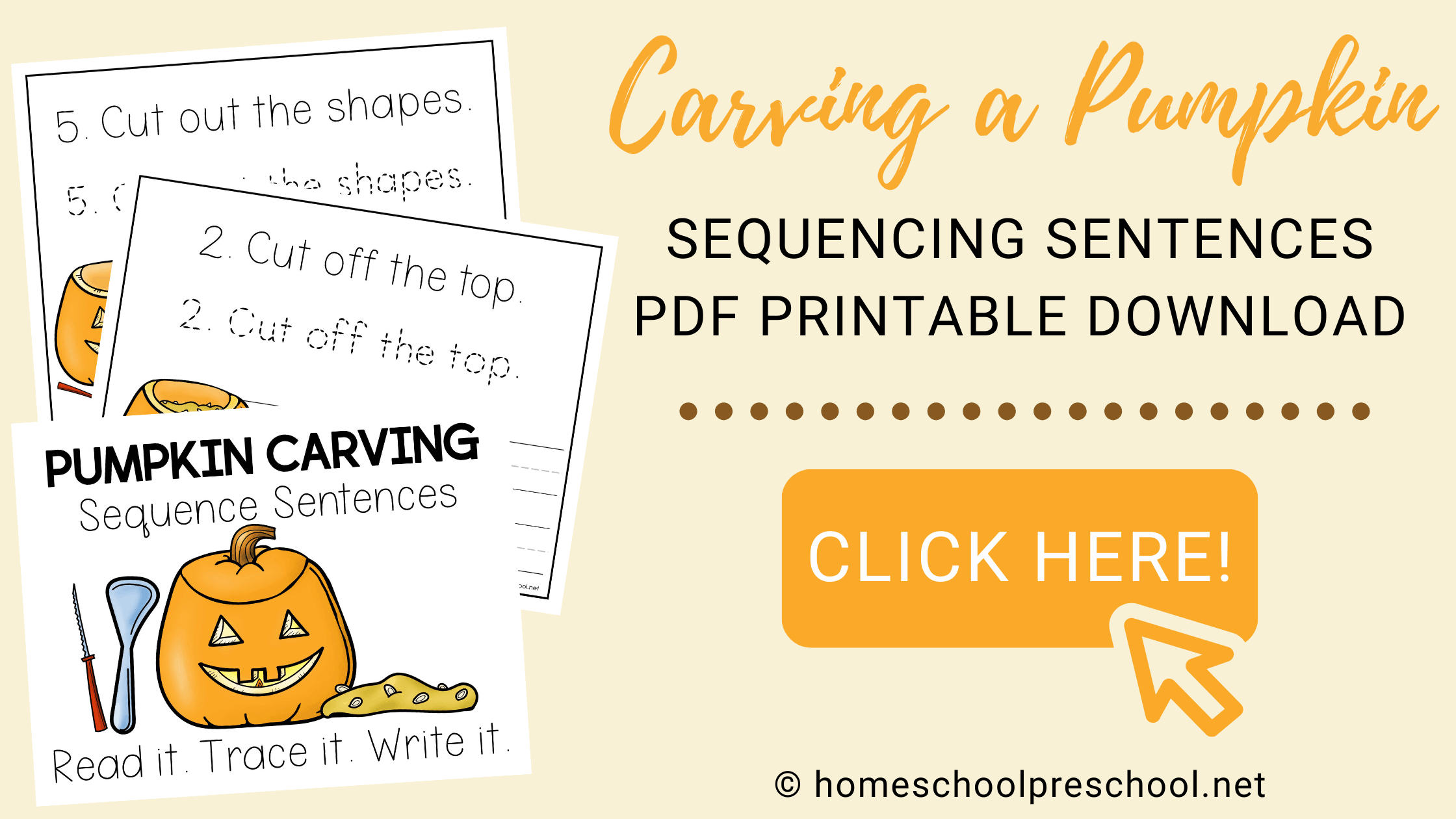 pumpkin-sequencing-download Pumpkin Sentence Sequencing Worksheets