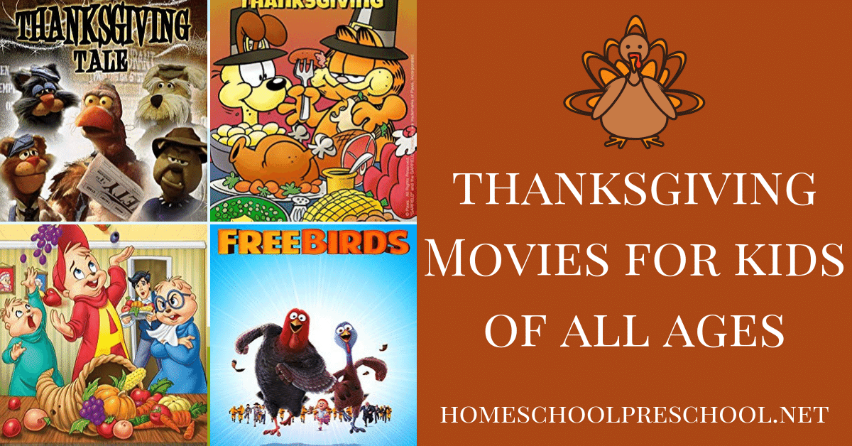 These family-friendly Thanksgiving movies are perfect for kids of all ages! Kids will love seeing how their favorite characters celebrate Thanksgiving.