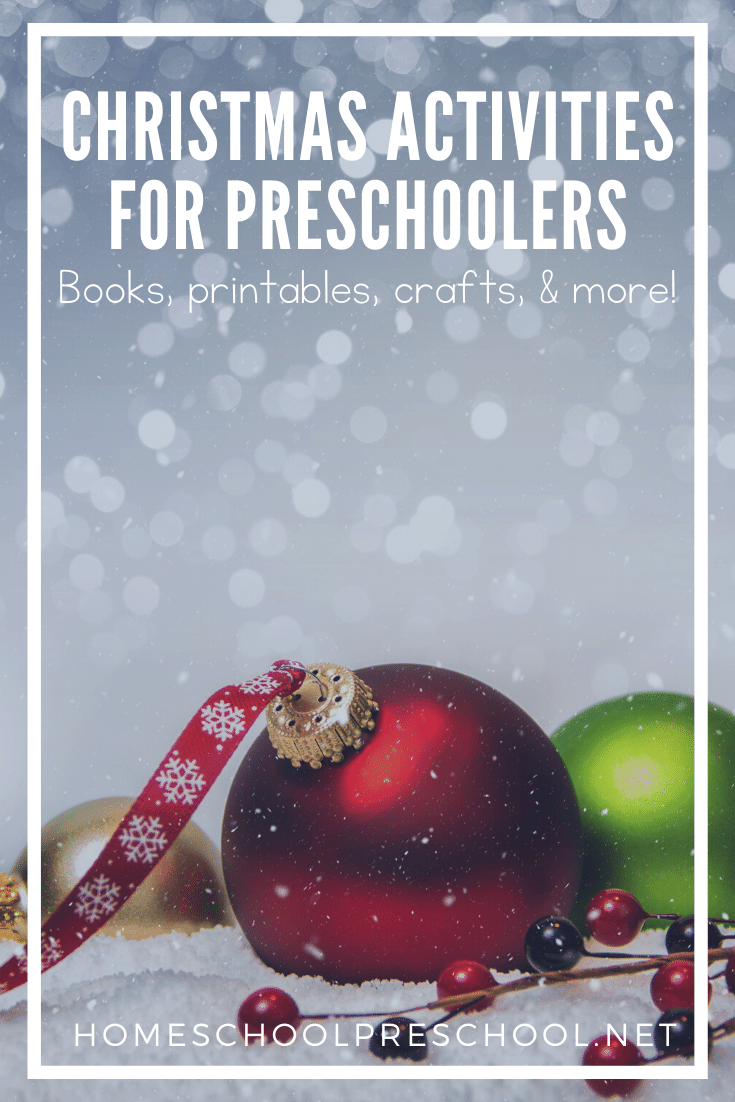 These Christmas activities for preschoolers will inspire and entertain your little ones all season long. Crafts and hands-on activities galore!
