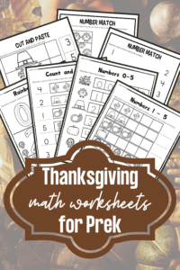 Thanksgiving Math Worksheets