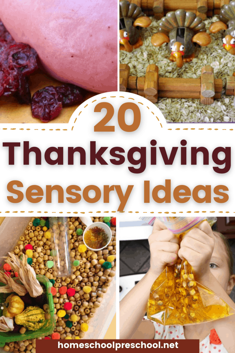 Thanksgiving Sensory Activities