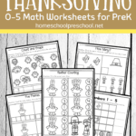 Be sure to add these Thanksgiving math worksheets to your holiday plans. Kids will focus on number recognition and counting from 0-5. 