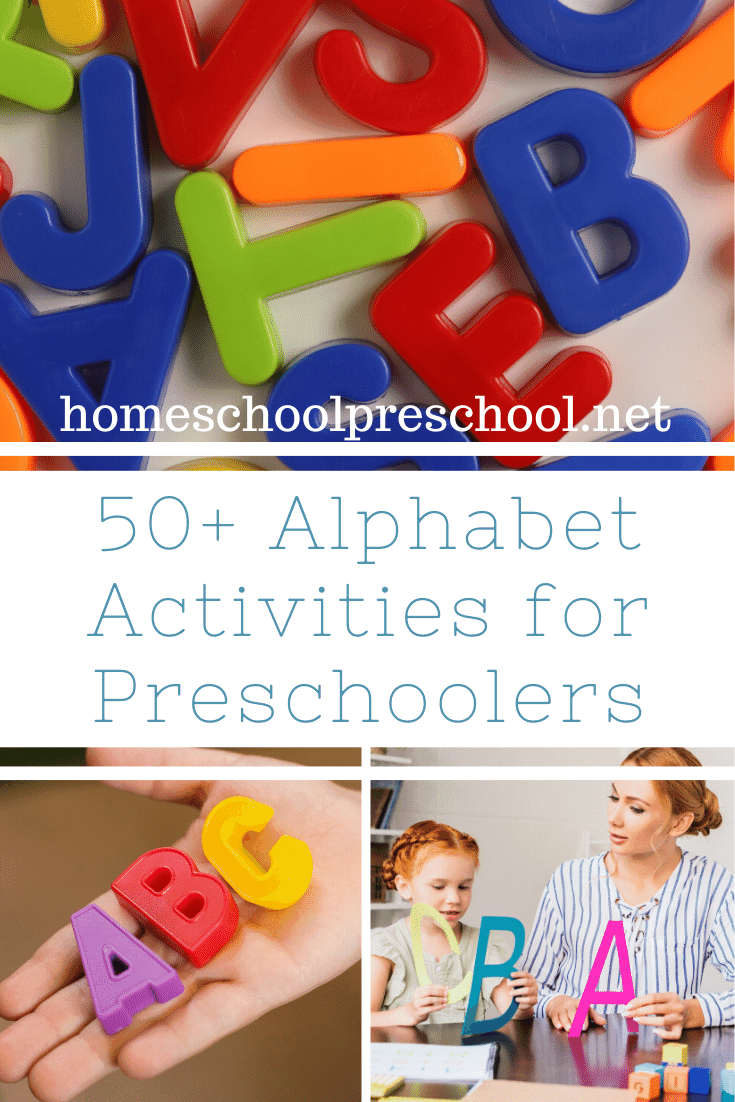 Teaching little ones to read begins with the alphabet. These alphabet activities for preschoolers are great for teaching and reinforcing the ABCs.