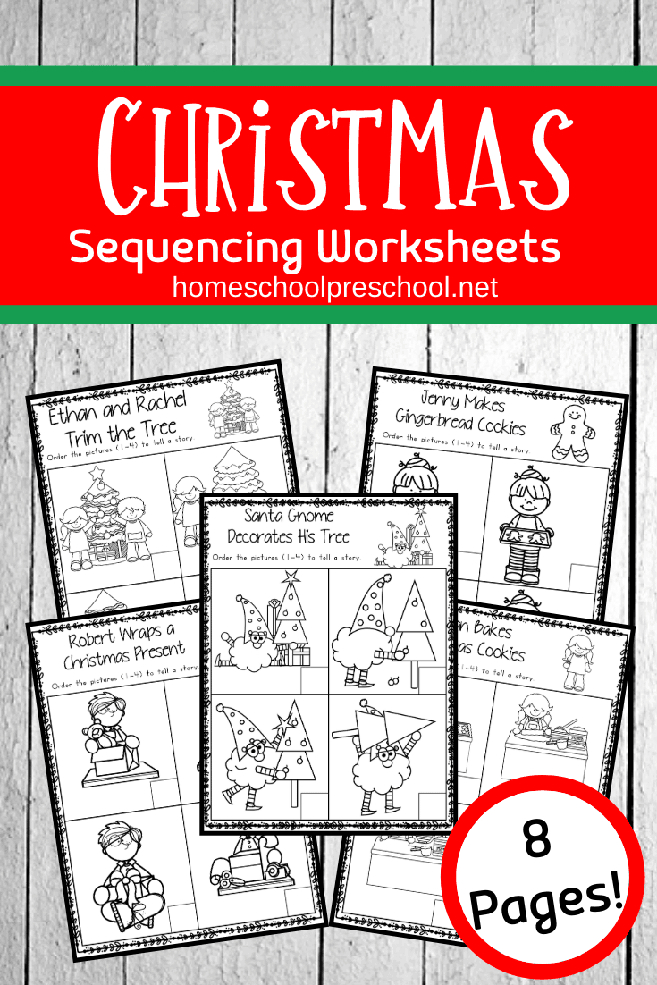 This Christmas sequence worksheet pack is perfect for the upcoming holidays. Young learners will sequence and retell Christmas stories. 