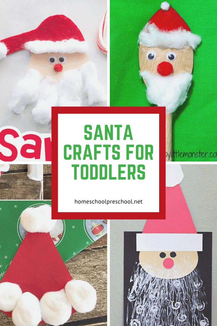 Santa Crafts for Toddlers