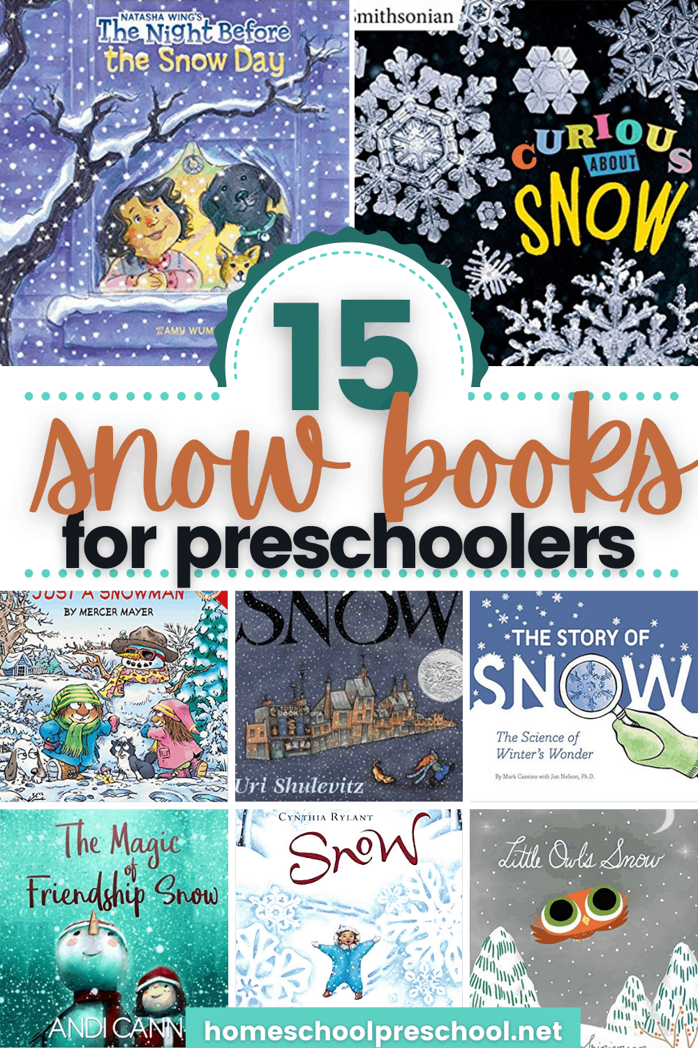 Snow Books for Preschoolers