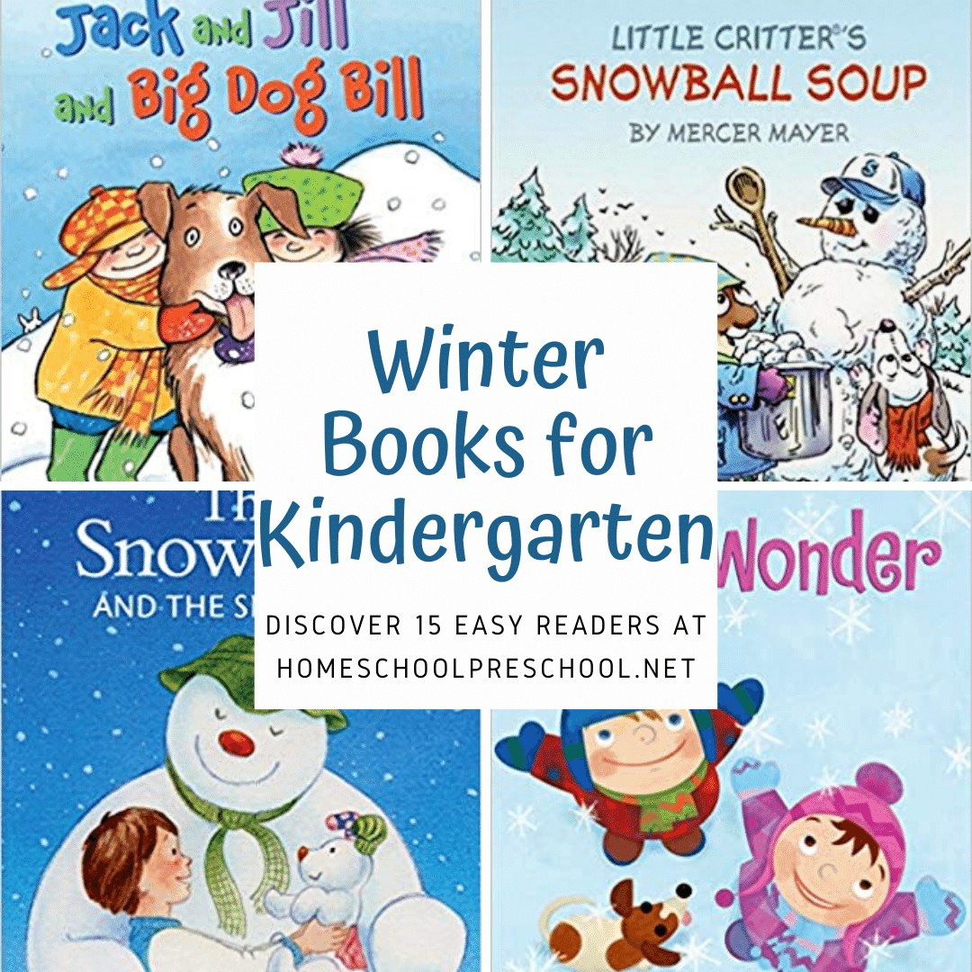 Stock your shelves with one or more of these books about winter for kindergarten. Engage your beginning readers with this collection!