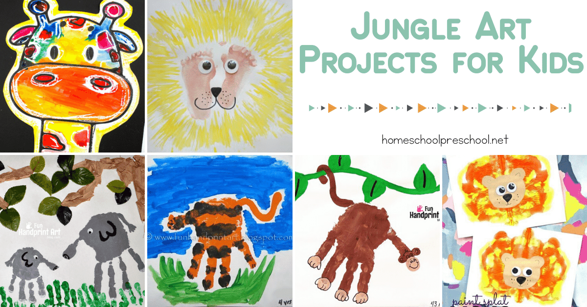 Awesome Jungle Art Projects for Preschoolers