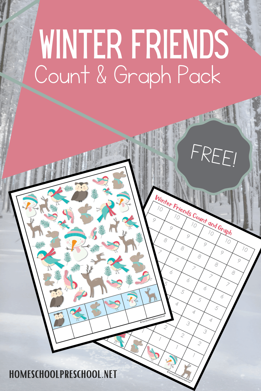 Winter Friends Count and Graph