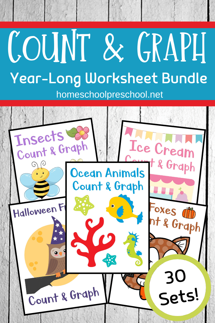 count-graph-bundle-2 Counting Books for Preschoolers