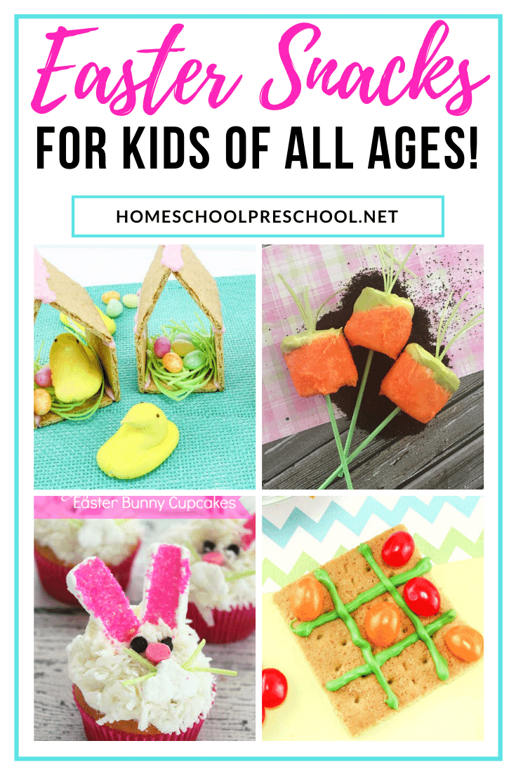 Whether you're looking for classroom treats or holiday surprises, these Easter snacks for preschoolers are sure to be a hit with everyone around!