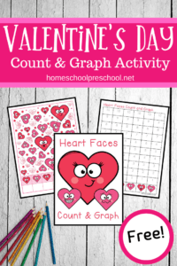 Valentine Heart Count and Graph