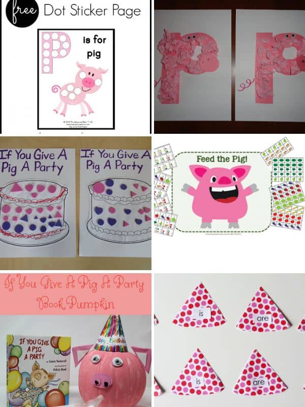 If You Give a Pig a Party Activities