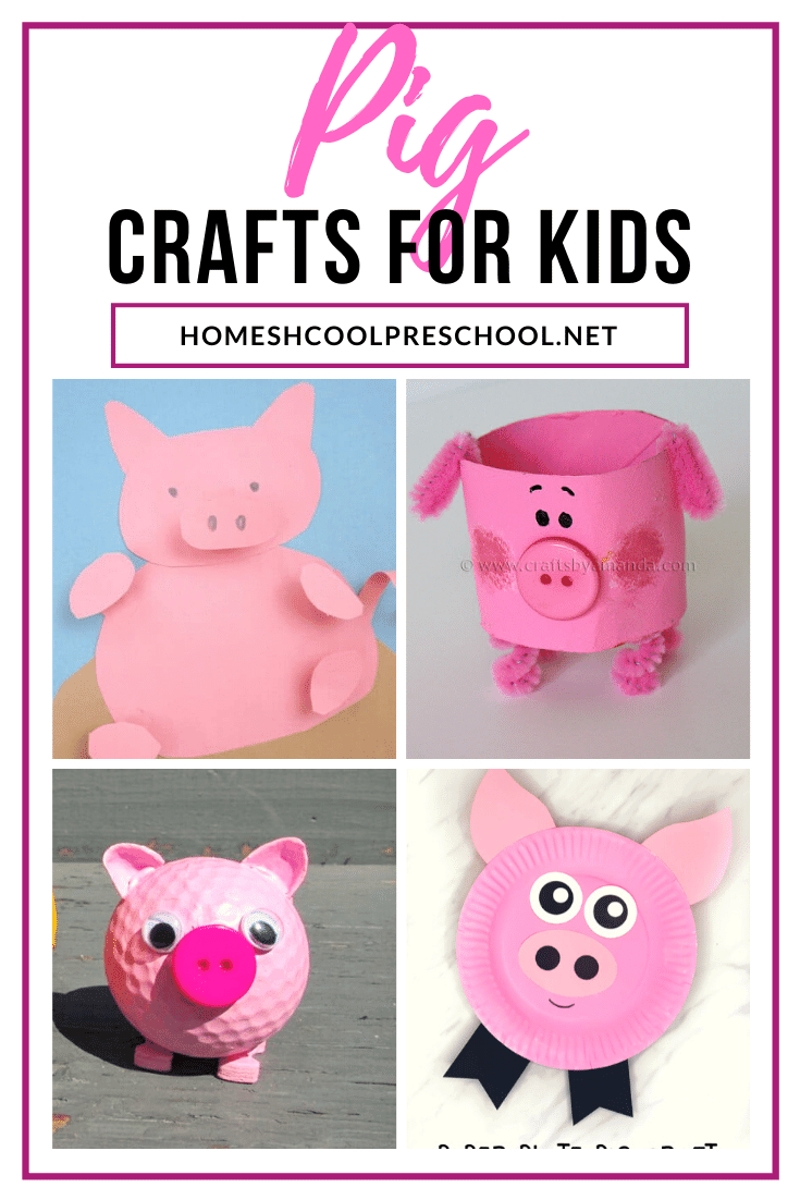 Pig Crafts for Preschoolers