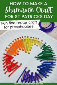 Preschool Shamrock Craft