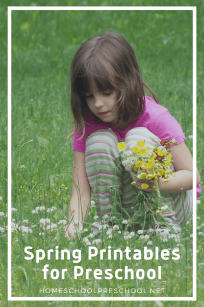 Free Spring Printables for Preschool Lesson Plans