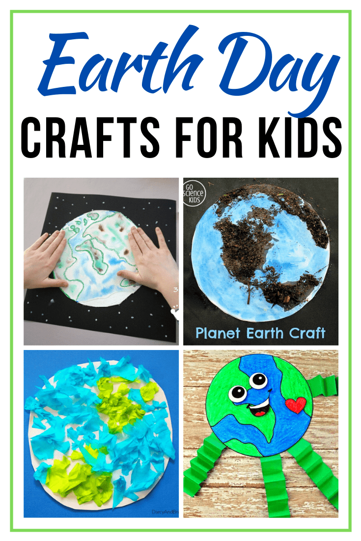 Earth Day is April 22. Celebrate by making one or more of these simple Earth Day crafts for preschoolers. Which will you choose? 