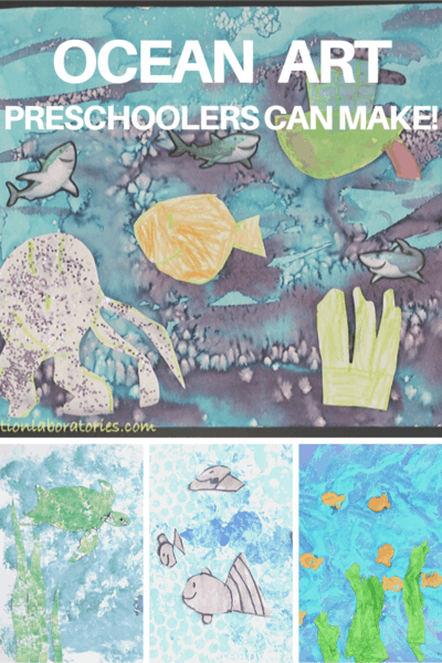 This summer, plan to present these ocean preschool art projects to your little ones. They're perfect for home and classroom use!