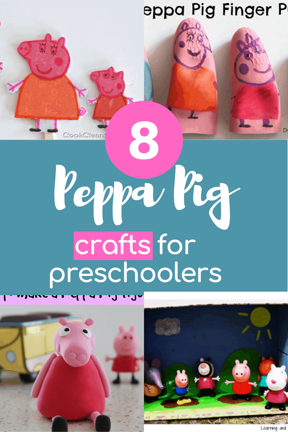 Young children will be inspired to create some play ideas they'll adore with this collection of Peppa Pig craft ideas for preschoolers! 